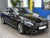 USED 2017 17 MERCEDES-BENZ C-CLASS 1.6 C200 D SPORT 4d 136 BHP FREE 12 MONTHS GOLD WARRANTY &pound;35 ROAD TAX SAT NAV HEATED LEATHER INTERIOR CRUISE CONTROL PARKING SENSORS