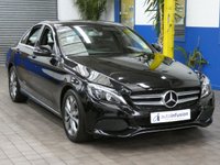 USED 2017 17 MERCEDES-BENZ C-CLASS 1.6 C200 D SPORT 4d 136 BHP FREE 12 MONTHS GOLD WARRANTY &pound;35 ROAD TAX SAT NAV HEATED LEATHER INTERIOR CRUISE CONTROL PARKING SENSORS