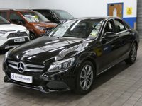 USED 2017 17 MERCEDES-BENZ C-CLASS 1.6 C200 D SPORT 4d 136 BHP FREE 12 MONTHS GOLD WARRANTY &pound;35 ROAD TAX SAT NAV HEATED LEATHER INTERIOR CRUISE CONTROL PARKING SENSORS