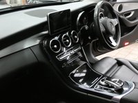 USED 2017 17 MERCEDES-BENZ C-CLASS 1.6 C200 D SPORT 4d 136 BHP FREE 12 MONTHS GOLD WARRANTY &pound;35 ROAD TAX SAT NAV HEATED LEATHER INTERIOR CRUISE CONTROL PARKING SENSORS