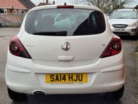 USED 2014 14 VAUXHALL CORSA 1.4 SXI 3d 98 BHP 
