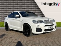 USED 2015 X BMW X4 3.0 XDRIVE30D M SPORT 4d 255 BHP HEAD UP DISPLAY - REAR CAMERA - PRO NAVIGATION AND MEDIA - 20" ALLOYS - DAB RADIO - GLASS SUNROOF - ADAPTIVE LED HEADLIGHTS - HARMAN KARDON AUDIO - POWER DRIVER AND PASSENGER SEATS