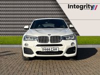 USED 2015 X BMW X4 3.0 XDRIVE30D M SPORT 4d 255 BHP HEAD UP DISPLAY - REAR CAMERA - PRO NAVIGATION AND MEDIA - 20" ALLOYS - DAB RADIO - GLASS SUNROOF - ADAPTIVE LED HEADLIGHTS - HARMAN KARDON AUDIO - POWER DRIVER AND PASSENGER SEATS