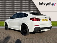 USED 2015 X BMW X4 3.0 XDRIVE30D M SPORT 4d 255 BHP HEAD UP DISPLAY - REAR CAMERA - PRO NAVIGATION AND MEDIA - 20" ALLOYS - DAB RADIO - GLASS SUNROOF - ADAPTIVE LED HEADLIGHTS - HARMAN KARDON AUDIO - POWER DRIVER AND PASSENGER SEATS