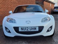 USED 2012 12 MAZDA MX-5 2.0 I ROADSTER VENTURE EDITION 2d 158 BHP VERY LOW MILES - HIGH SPEC - FULL LEATHER