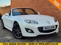 USED 2012 12 MAZDA MX-5 2.0 I ROADSTER VENTURE EDITION 2d 158 BHP VERY LOW MILES - HIGH SPEC - FULL LEATHER