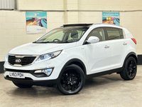USED 2013 63 KIA SPORTAGE 2.0 CRDI KX-3 SAT NAV 5 DOOR 134 BHP AUTOMATIC BIG SPEC