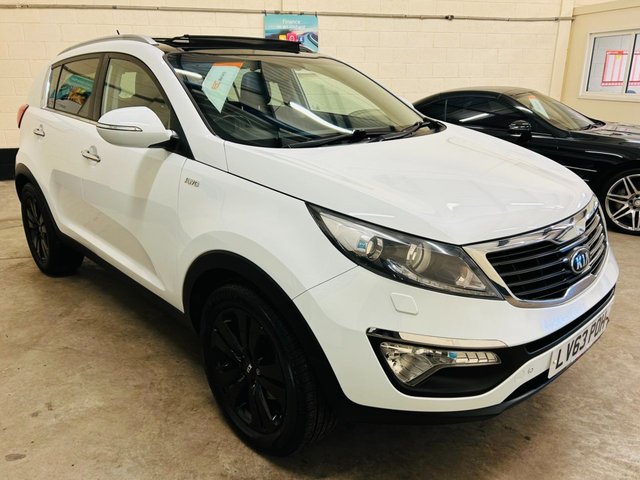 2013 63 Kia Sportage 2.0 CRDI KX-3 SAT NAV 5 DOOR 134 BHP