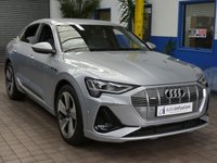 USED 2020 70 AUDI E-TRON SPORTBACK QUATTRO S LINE 5d 403 BHP FREE 12 MONTHS GOLD WARRANTY SAT NAV HEATED LEATHER REAR VIEW CAMERA 1 OWNER SERVICE HISTORY