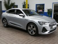 USED 2020 70 AUDI E-TRON SPORTBACK QUATTRO S LINE 5d 403 BHP FREE 12 MONTHS GOLD WARRANTY SAT NAV HEATED LEATHER REAR VIEW CAMERA 1 OWNER SERVICE HISTORY