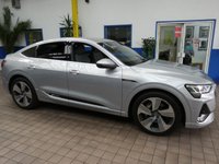 USED 2020 70 AUDI E-TRON SPORTBACK QUATTRO S LINE 5d 403 BHP FREE 12 MONTHS GOLD WARRANTY SAT NAV HEATED LEATHER REAR VIEW CAMERA 1 OWNER SERVICE HISTORY