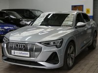 USED 2020 70 AUDI E-TRON SPORTBACK QUATTRO S LINE 5d 403 BHP FREE 12 MONTHS GOLD WARRANTY SAT NAV HEATED LEATHER REAR VIEW CAMERA 1 OWNER SERVICE HISTORY