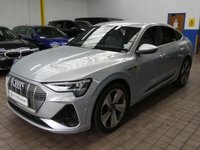 USED 2020 70 AUDI E-TRON SPORTBACK QUATTRO S LINE 5d 403 BHP FREE 12 MONTHS GOLD WARRANTY SAT NAV HEATED LEATHER REAR VIEW CAMERA 1 OWNER SERVICE HISTORY