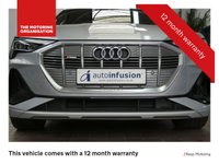 USED 2020 70 AUDI E-TRON SPORTBACK QUATTRO S LINE 5d 403 BHP FREE 12 MONTHS GOLD WARRANTY SAT NAV HEATED LEATHER REAR VIEW CAMERA 1 OWNER SERVICE HISTORY