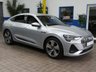USED 2020 70 AUDI E-TRON SPORTBACK QUATTRO S LINE 5d 403 BHP FREE 12 MONTHS GOLD WARRANTY SAT NAV HEATED LEATHER REAR VIEW CAMERA 1 OWNER SERVICE HISTORY