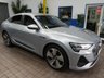 USED 2020 70 AUDI E-TRON SPORTBACK QUATTRO S LINE 5d 403 BHP FREE 12 MONTHS GOLD WARRANTY SAT NAV HEATED LEATHER REAR VIEW CAMERA 1 OWNER SERVICE HISTORY