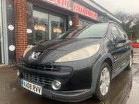 USED 2008 08 PEUGEOT 207 1.6 SW OUTDOOR 5d 108 BHP PANORAMIC ROOF LOVELY DRIVE