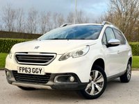 USED 2013 63 PEUGEOT 2008 1.2 ALLURE 5d 82 BHP VERY CLEAN EXAMPLE WITH LOW MILES!