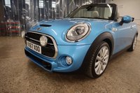 USED 2017 67 MINI CONVERTIBLE 2.0 COOPER S 2d 189 BHP PACKED WITH GREAT EXTRAS INCLUDING MINI SAT NAV, HEATED SEATS PLUS LOADS MORE.