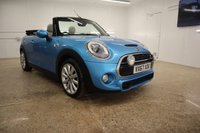 USED 2017 67 MINI CONVERTIBLE 2.0 COOPER S 2d 189 BHP PACKED WITH GREAT EXTRAS INCLUDING MINI SAT NAV, HEATED SEATS PLUS LOADS MORE.