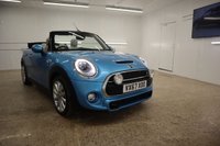 USED 2017 67 MINI CONVERTIBLE 2.0 COOPER S 2d 189 BHP PACKED WITH GREAT EXTRAS INCLUDING MINI SAT NAV, HEATED SEATS PLUS LOADS MORE.