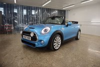 USED 2017 67 MINI CONVERTIBLE 2.0 COOPER S 2d 189 BHP PACKED WITH GREAT EXTRAS INCLUDING MINI SAT NAV, HEATED SEATS PLUS LOADS MORE.