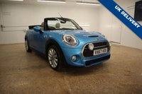 USED 2017 67 MINI CONVERTIBLE 2.0 COOPER S 2d 189 BHP PACKED WITH GREAT EXTRAS INCLUDING MINI SAT NAV, HEATED SEATS PLUS LOADS MORE.