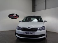USED 2016 16 SKODA FABIA 1.2 SE TSI 5d 89 BHP FSH AIR CON DAB BLUETOOTH PARK SENSORS