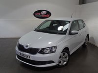 USED 2016 16 SKODA FABIA 1.2 SE TSI 5d 89 BHP FSH AIR CON DAB BLUETOOTH PARK SENSORS