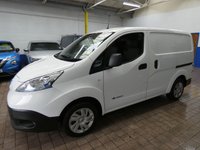 USED 2019 19 NISSAN NV200 E ACENTA 108 BHP &pound;0 ROAD TAX CAZ ULEZ LONDON CONGESTION COMPLIANT AIR CON HEATED STEERING HEATED SEATS REAR VIEW CAMERA 2 CHARGING CABLES 1 OWNER SERVICE HISTORY