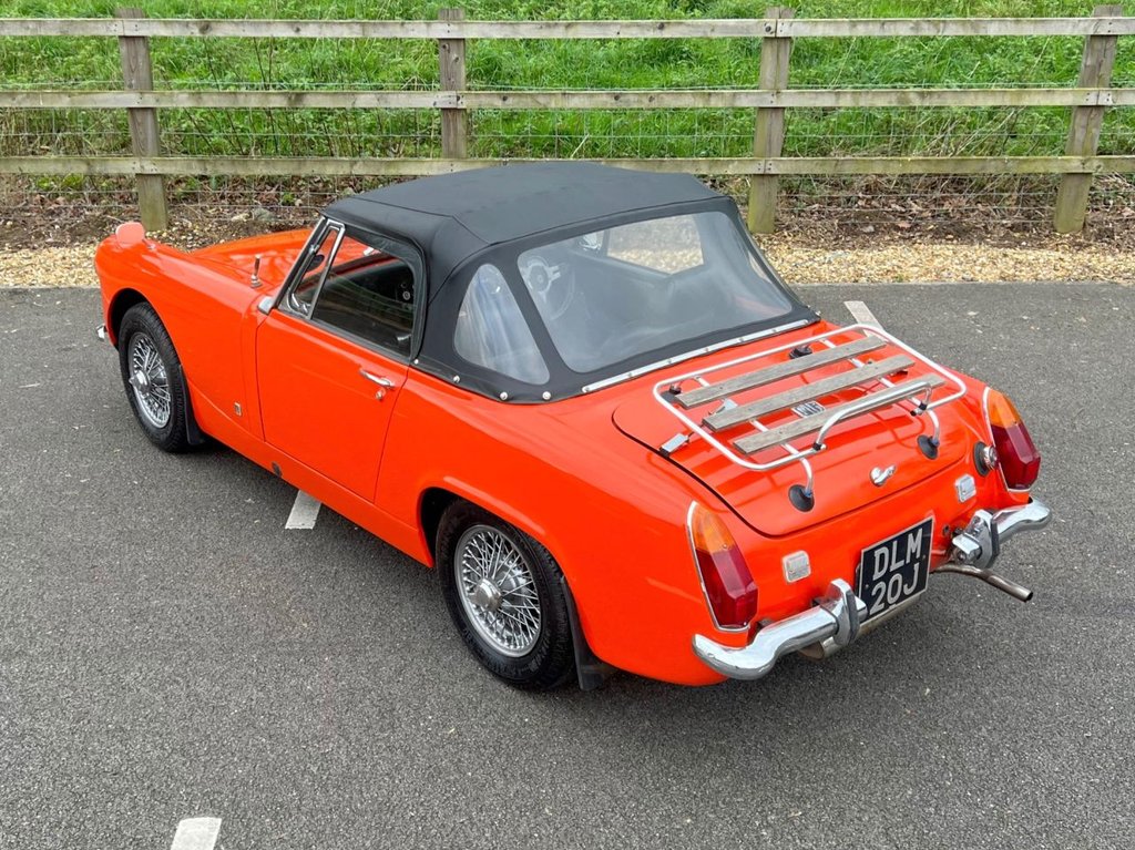USED 1971 MG MIDGET 1300 // 2d Convertible // Chrome Bumper // 65 BHP // px swap 