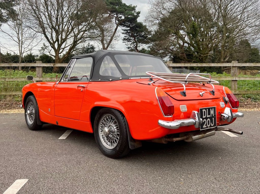 USED 1971 MG MIDGET 1300 // 2d Convertible // Chrome Bumper // 65 BHP // px swap 