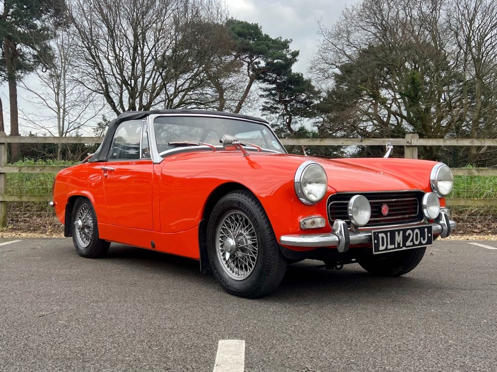 USED 1971 MG MIDGET 1300 // 2d Convertible // Chrome Bumper // 65 BHP // px swap 