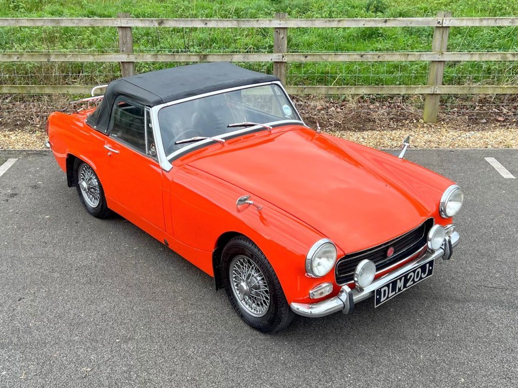 USED 1971 MG MIDGET 1300 // 2d Convertible // Chrome Bumper // 65 BHP // px swap 