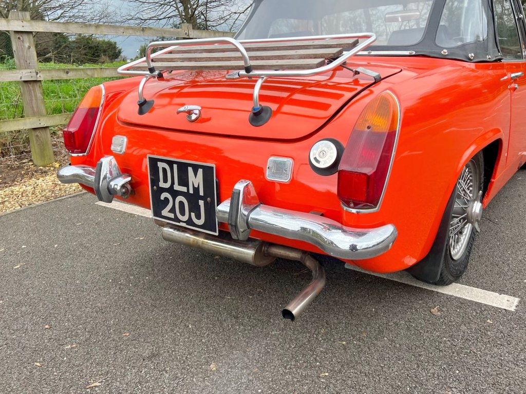 USED 1971 MG MIDGET 1300 // 2d Convertible // Chrome Bumper // 65 BHP // px swap 