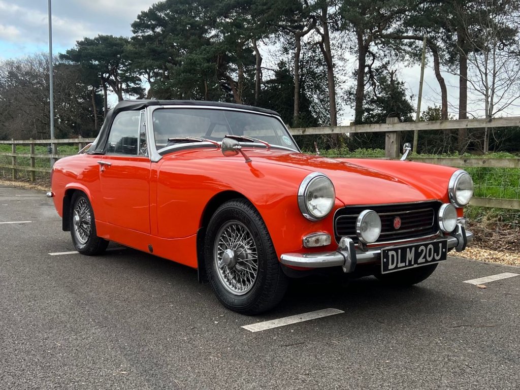 USED 1971 MG MIDGET 1300 // 2d Convertible // Chrome Bumper // 65 BHP // px swap 