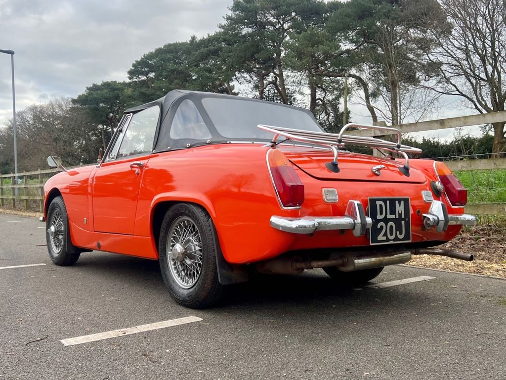 USED 1971 MG MIDGET 1300 // 2d Convertible // Chrome Bumper // 65 BHP // px swap 