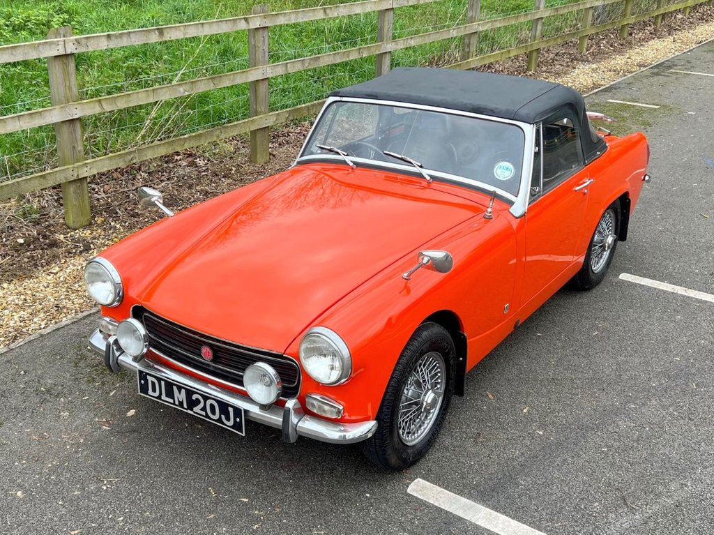 USED 1971 MG MIDGET 1300 // 2d Convertible // Chrome Bumper // 65 BHP // px swap 