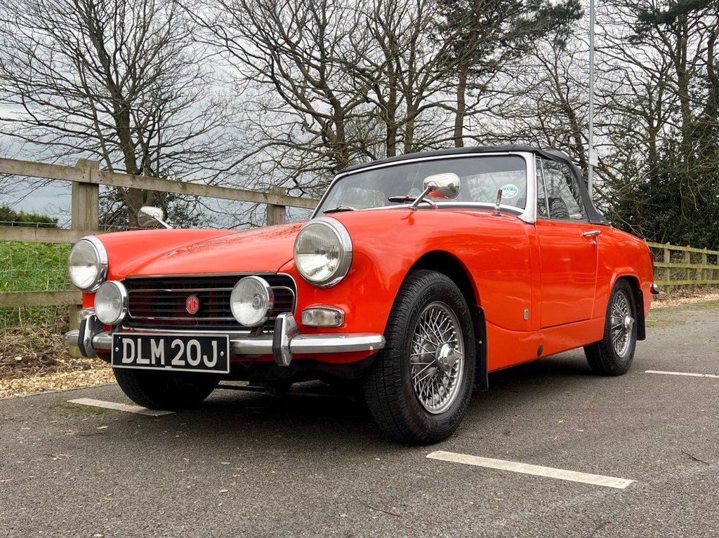 USED 1971 MG MIDGET 1300 // 2d Convertible // Chrome Bumper // 65 BHP // px swap 