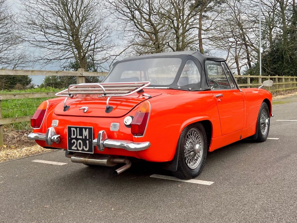 USED 1971 MG MIDGET 1300 // 2d Convertible // Chrome Bumper // 65 BHP // px swap 