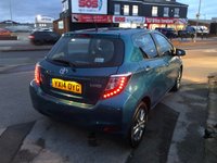 USED 2014 14 TOYOTA YARIS 1.0 VVT-I ICON PLUS 5d 69 BHP 