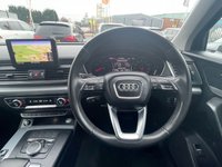 USED 2017 17 AUDI Q5 2.0 TDI QUATTRO SPORT 5d 188 BHP FULL AUDI SERVICE HISTORY, 2 KEYS, BOOK PACK + FRESH 12M MOT