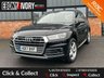 USED 2017 17 AUDI Q5 2.0 TDI QUATTRO SPORT 5d 188 BHP FULL AUDI SERVICE HISTORY, 2 KEYS, BOOK PACK + FRESH 12M MOT