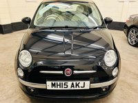 USED 2015 15 FIAT 500 1.2 LOUNGE 3 DOOR 69 BHP &pound;20 TAX EURO 6
