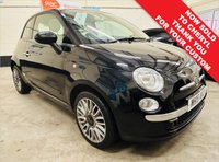 USED 2015 15 FIAT 500 1.2 LOUNGE 3 DOOR 69 BHP &pound;20 TAX EURO 6