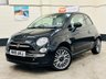 USED 2015 15 FIAT 500 1.2 LOUNGE 3 DOOR 69 BHP &pound;20 TAX EURO 6