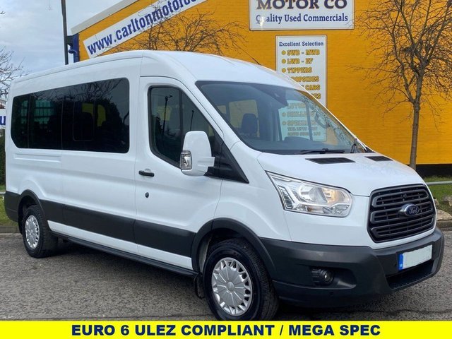 2015 15 Ford Transit 2.2 410 TREND SHR BUS 15 STR 124 BHP