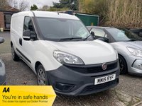 USED 2015 15 FIAT DOBLO 1.6 16V MULTIJET 105 BHP VERY CLEAN VAN THROUGHOUT