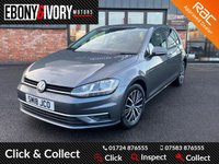 USED 2018 18 VOLKSWAGEN GOLF 1.4 SE NAVIGATION TSI BLUEMOTION TECHNOLOGY 5d 124 BHP FULL SERVICE HISTORY, 2 OWNERS FROM NEW, FRESH SERVICE + 12M MOT