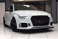 USED 2018 18 AUDI RS3 2.5 QUATTRO 4 DOOR SALOON **&pound;399 A MONTH WITH &pound;5418 DEPOSIT**